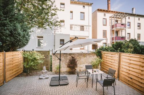 陽台/露台, Sadebo Modern City Lübeck - Balkon oder Terrasse (Sadebo Modern City Lubeck - Balkon oder Terrasse) in 盧貝克