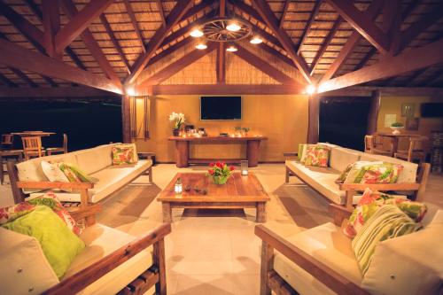 共用Lounge/電視區, Pousada Boyra in 雅爾丁福莫蘇