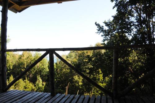 Erkély/terasz, Cabanas Ecoturismo San Miguel in Comuna De Queilen