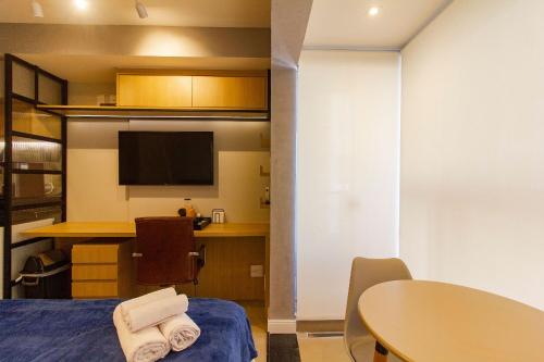 Studio Próximo a Av Paulista com Piscina no Rooftop e Sauna - Belint 02