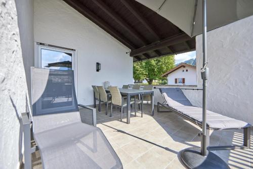 陽台/露台, Ferienwohnung Reintal mit Sauna für 2-6 Personen 110 qm (Ferienwohnung Reintal mit Sauna fur 2-6 Personen 110 qm) in 靠近市中心