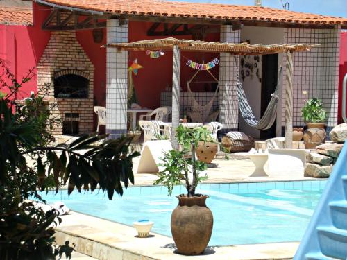 Peldbaseins, Bed & Breakfast Casa de Valeria in Kaskavela (Ceara)