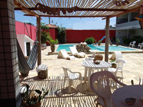 Peldbaseins, Bed & Breakfast Casa de Valeria in Kaskavela (Ceara)