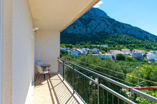 Erkély/terasz, Apartments with parking space Gradac - Makarska - 14708 in Gradac