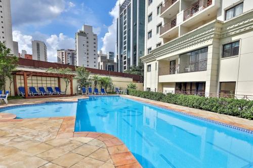 Long Stay Alvorada 1009 aparthotel 2 dorms Vila Olímpia, Sao Paulo