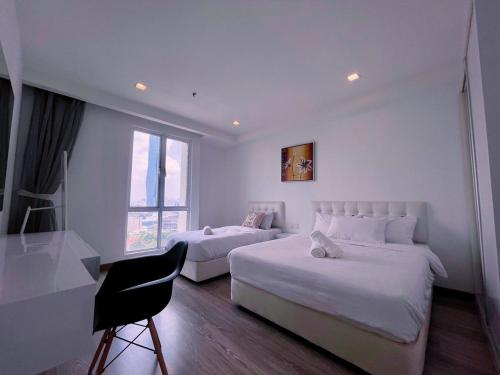 6PAX SUITES KL CITY Pavilion at Bukit Bintang NETFLIX & WIFI, Kuala Lumpur (fotografie 3)