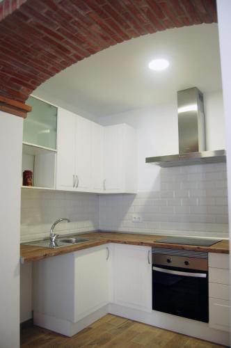 virtuve, ENTRETORRES Apartamento Turístico (ENTRETORRES Apartamento Turistico) in Olivenza