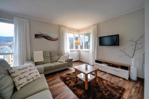 Two-Bedroom Apartment with Balcony