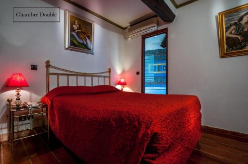 1 double bed