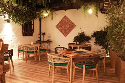 Restaurant, Hotel Boutique El Carmel in Villa De Leyva