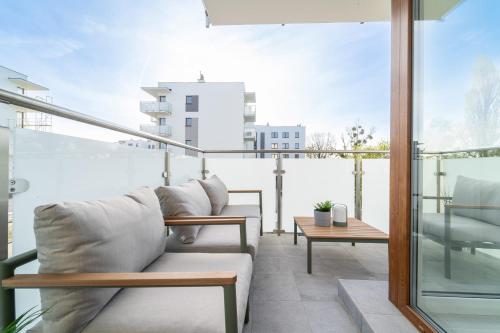 Belle View - 3pok, nawet 5 łóżek, piękny widok na rzekę, TV55 z Netflix i Max, parking, winda, Iława (foto 9)