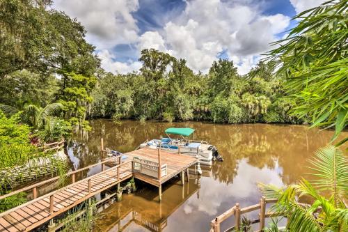 Lush Riverfront Escape with Private Boat Dock! in Riverview (FL)