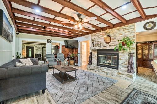 Lush Riverfront Escape with Private Boat Dock! in Riverview, USA