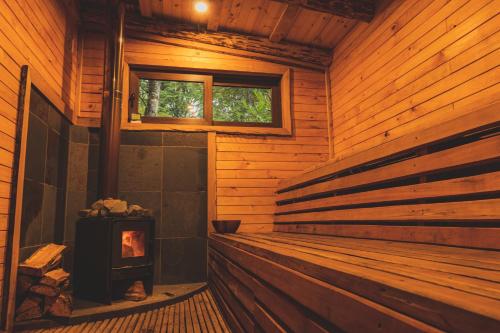 桑拿, Peuma Lodge Patagonia in 富塔萊烏富