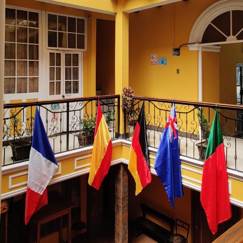 Exterior view, Wake Up Hostel in La Paz