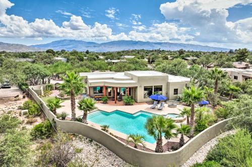 Mountain-View Oasis with Incredible Pool and Spa! - Tucson