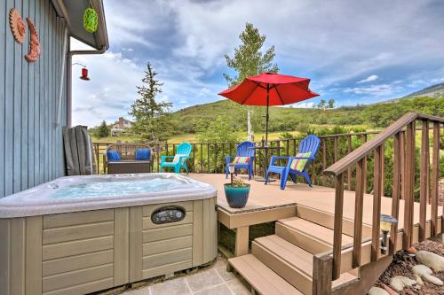 Sunlight Mountain Home with Hot Tub and View!