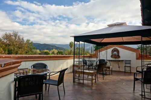 Erkély/terasz, Chantico Inn in Ojai