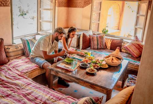 Étterem, Ouednoujoum Ecolodge & Spa in Ouarzazate Városközpont