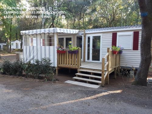 Agréable Mobilhome 6 - 8 places - Camping - Saint-Brevin-les-Pins