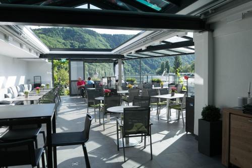 Étterem, Hotel Haus Burg Metternich in Beilstein