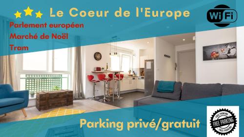 VIEUX SCHILIK / Parking / Tram / Parlement / Proche Strasbourg Centre - Apartment - Schiltigheim