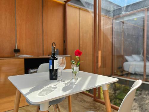 Deluxe volcan Primeras suites colgantes del mundo in Lligua