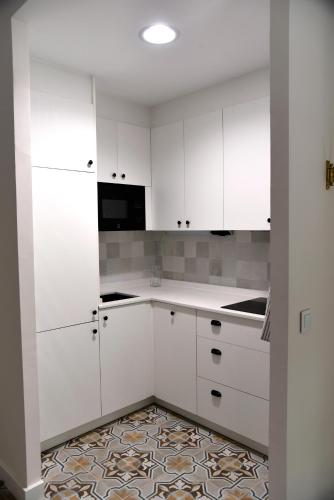 köök, Apartamento Turístico El Soportal de la Plaza (Apartamento Turistico El Soportal de la Plaza) in Daimiel