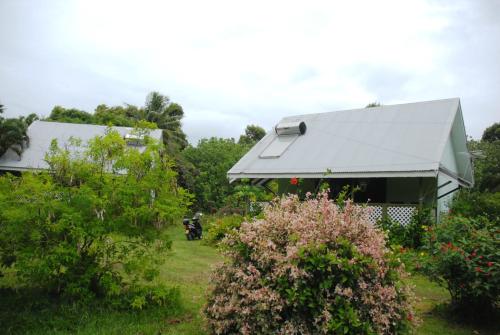 Kert, Ginas Garden Lodges, Aitutaki - 4 self contained lodges in a beautiful garden in Arutanga