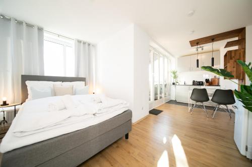Studio WHITE - Central - Balcony - Fair - Kitchen, Neuss (zdjęcie 6)
