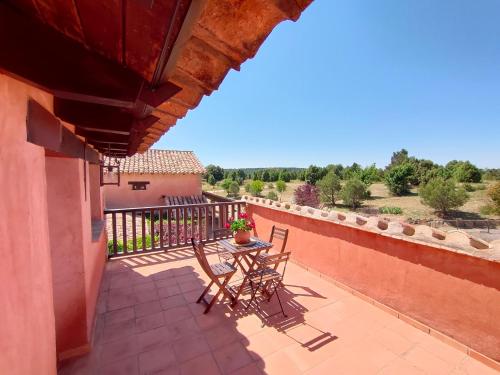 Balkons/terase, Masia los Toranes - Destino Starlight in Fuentes De Rubielos