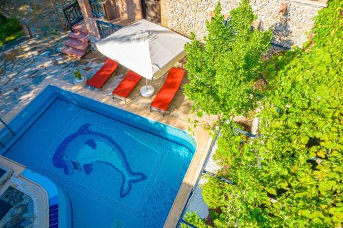 Villa Sarnıç-Fethiye Kayaköyde Havuzu Korunaklı - image 12