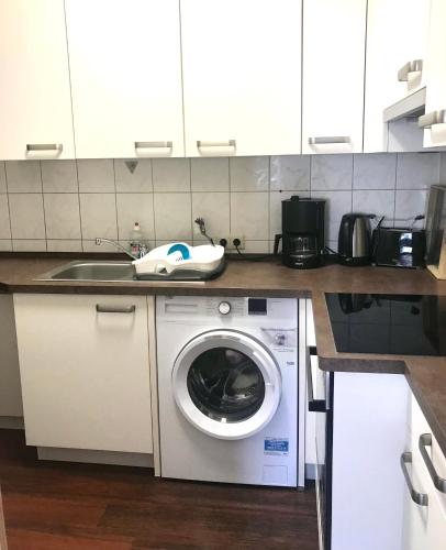 廚房, Apartment Enno in 奧爾巴赫