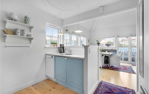 Kitchen, Apartment Badevej X in Sondervig