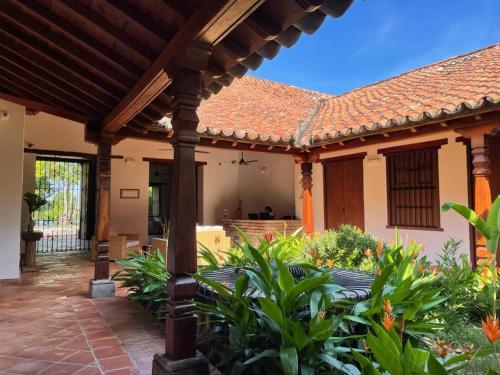 大堂, Karakali Boutique Hotel in 蒙波斯