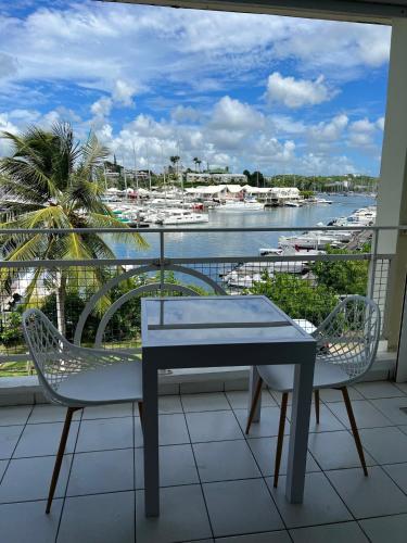 Studio cosy Vue Marina - Location saisonnière - Le Gosier