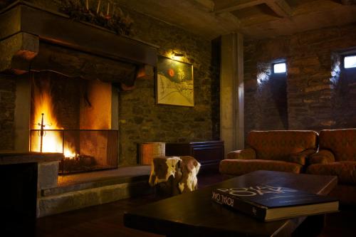 Lobby, Hotel Dolonne in Courmayeur