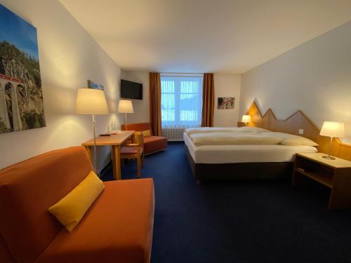Hotel Weisses Kreuz Bergün – Bergün/Bravuogn, OK