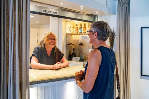 Lobby, Hotell Breda Blick in Visby