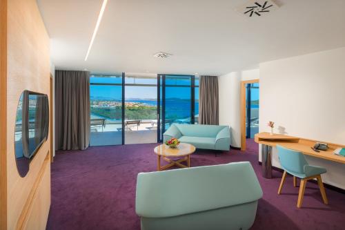Suite, executive, grand, vista sul mare, vasca idromassaggio