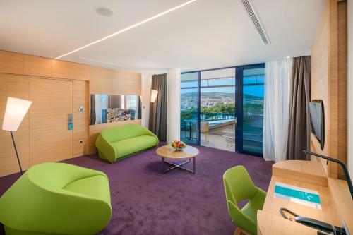 balkon/terras, Hotel Olympia Sky in Vodice