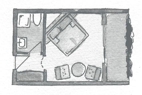 1 king bed