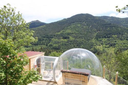 La Bulle d'Ardèche chambre d'hôte Lalouvesc