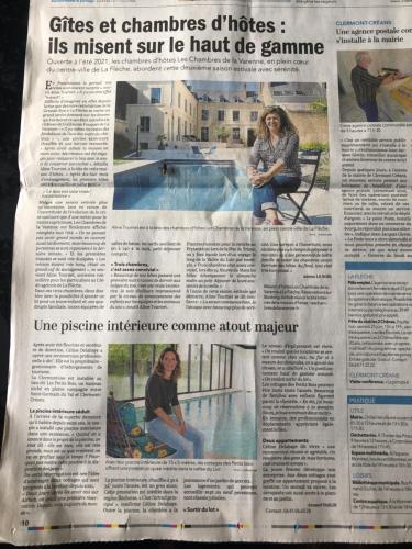 Logement @ 10 personnes avec piscine intérieure 31 degrés zoo de la FLECHE 24 h du Mans