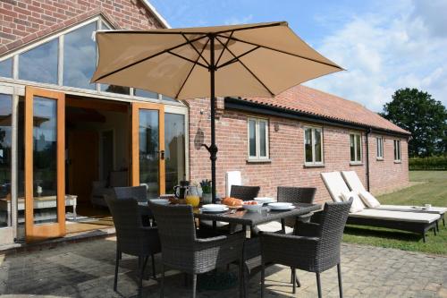 A szálláshely kívülről, The Mulberry, nr Bungay in Ilketshall St Margaret