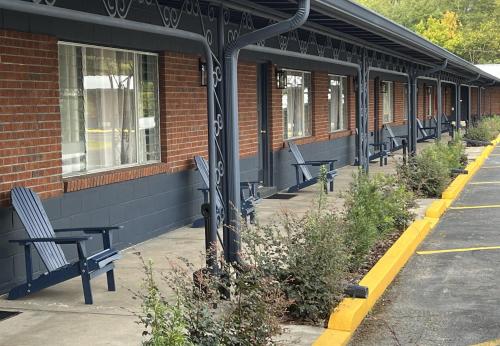 A szálláshely kívülről, BlueGem Motel in High Springs (FL)