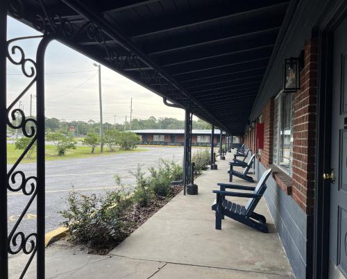 A szálláshely kívülről, BlueGem Motel in High Springs (FL)