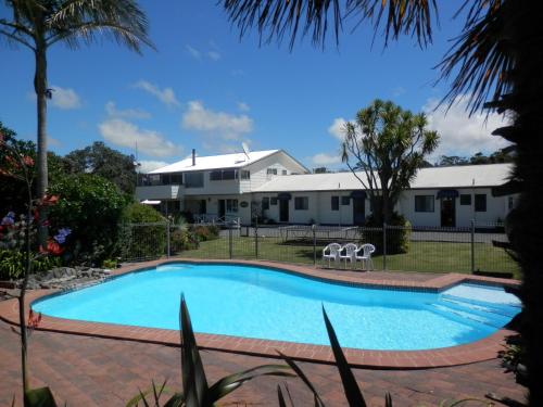Peldbaseins, Pukenui Lodge Motel in Pukenui