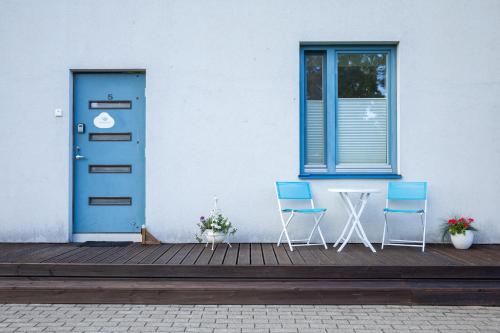 Balcony/terrace, Mereranna apartment 5 in Kudjape
