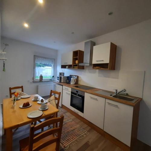 廚房, Familienhof Müritz (Familienhof Muritz) in 格羅斯普拉斯滕